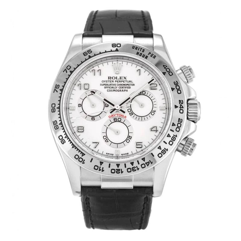 Rolex Daytona White Dial 116519 Mens 40MM