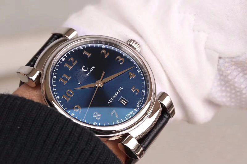 DA VINCI AUTOMATIC IW356601 MKS FACTORY BLUE DIAL